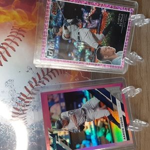 Aaron Judge pink card bundle #2